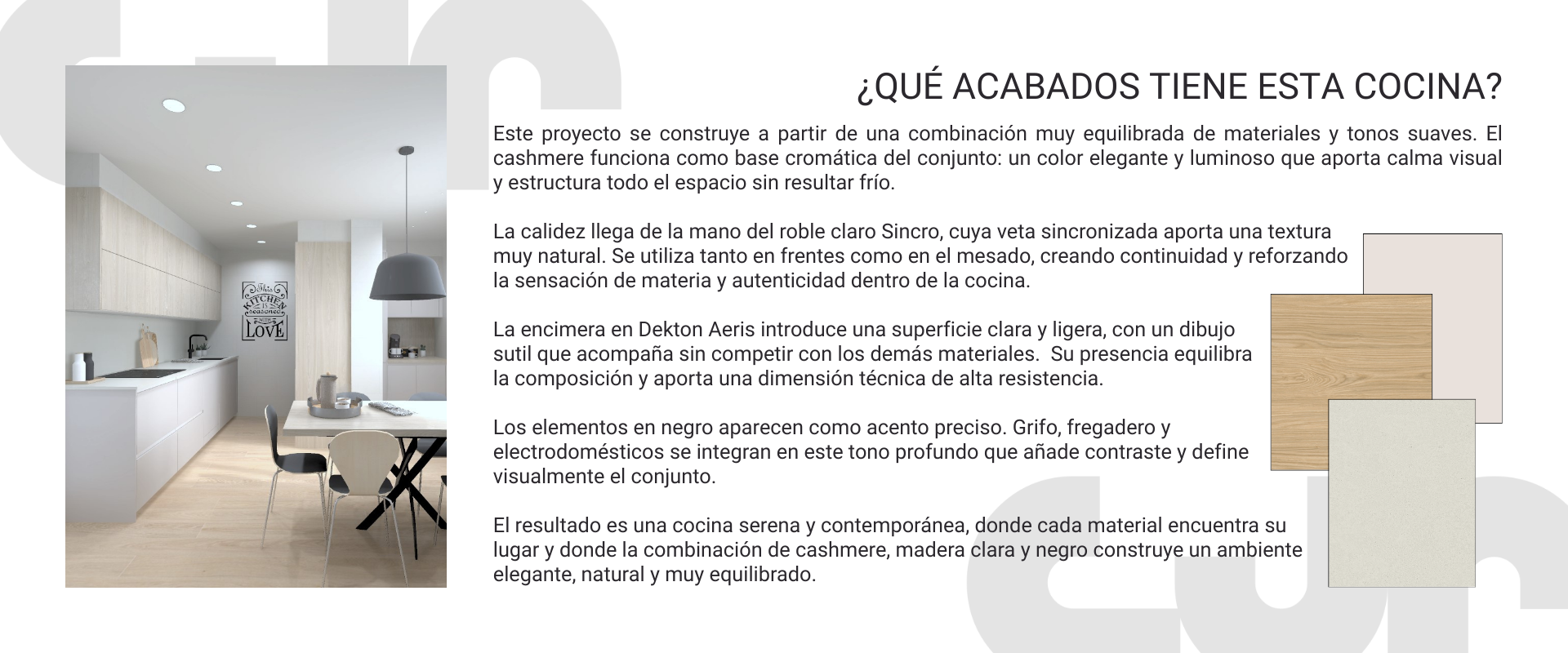 cambio total de cocina blanca y madera en dos frentes cocinas cjr