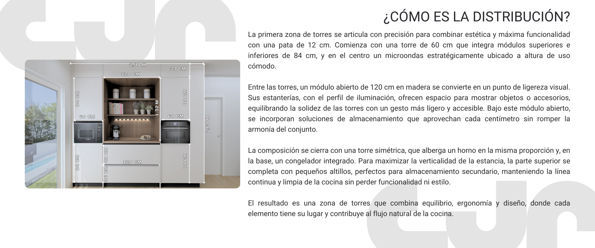 Tendencias cocinas 2026 Cocina cashmere y madera con isla Cocinas CJR