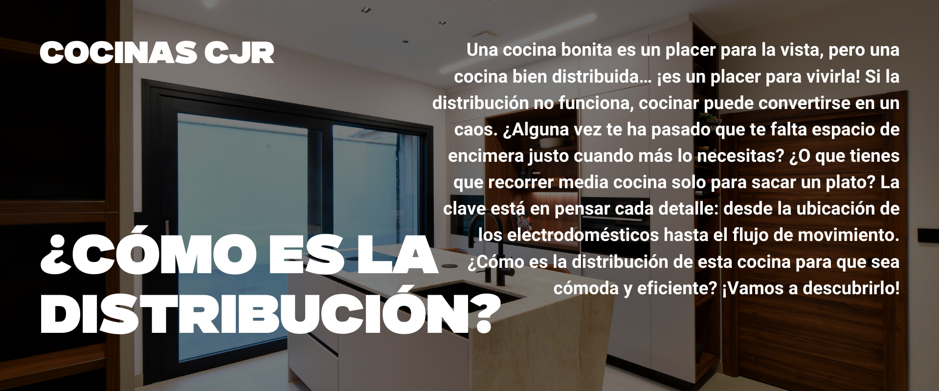 Tendencias cocinas 2026 Cocina cashmere y madera con isla Cocinas CJR