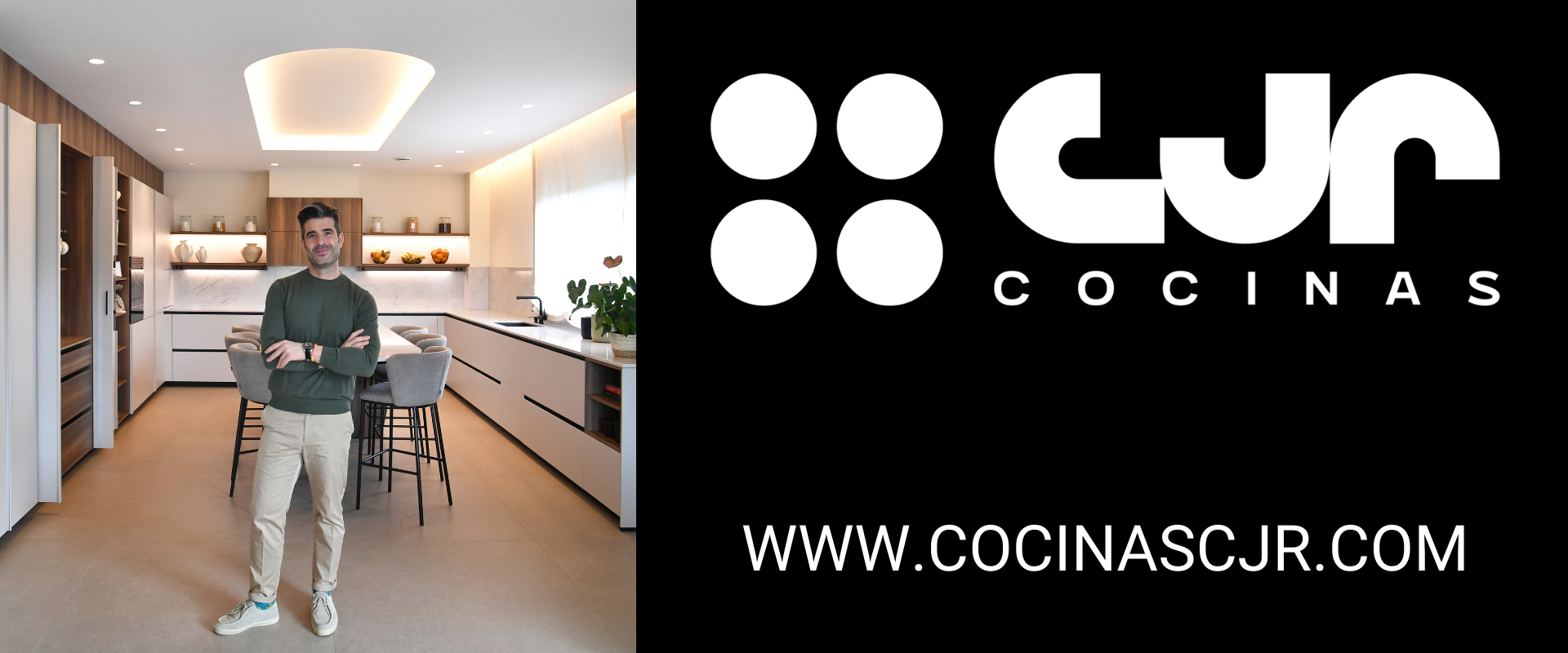 tendencias cocinas 2026 cocina abierta con isla cocinas cjr