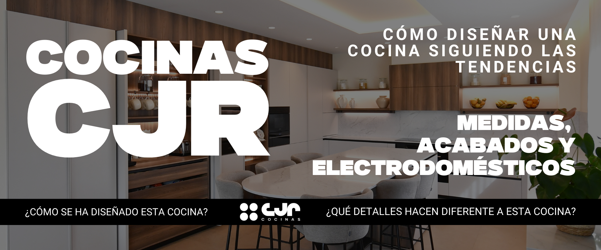 tendencias cocinas 2026 cocina abierta con isla cocinas cjr