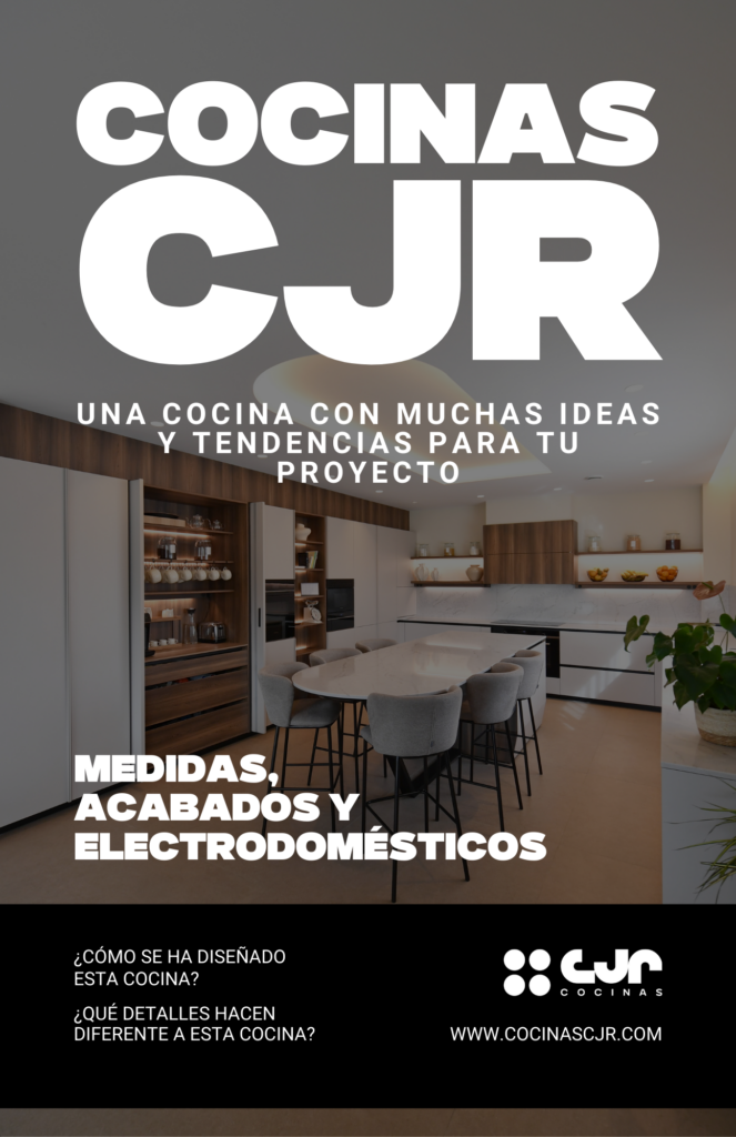 tendencias cocinas 2026 cocina abierta con isla cocinas cjr