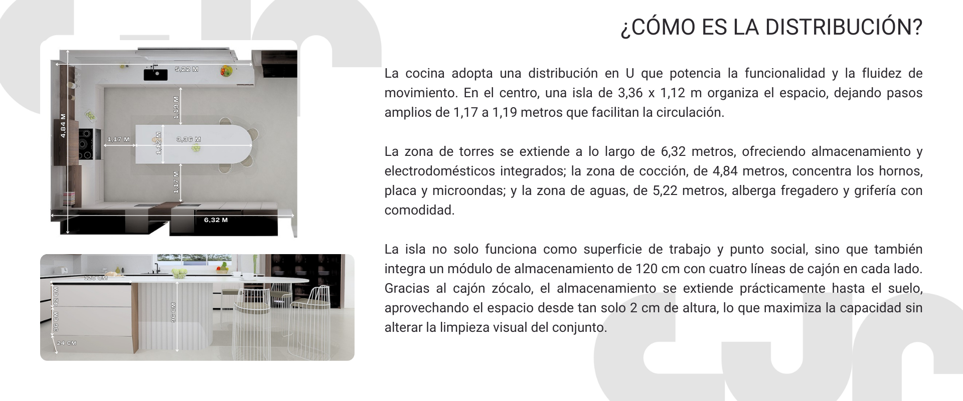 tendencias cocinas 2026 cocina abierta con isla cocinas cjr